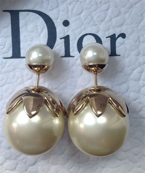 christain dior earings|pre owned Christian Dior earrings.